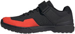 Five Ten Kestrel Lace Clipless Shoe - Men's Core Black / Solar Red / Grey Two 7.5