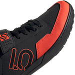 Five Ten Kestrel Lace Clipless Shoe - Men's Core Black / Solar Red / Grey Two 9.5