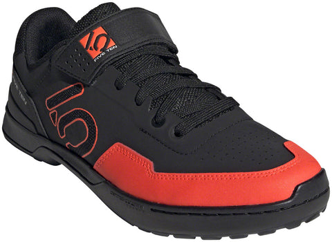 Five Ten Kestrel Lace Clipless Shoe - Men's Core Black / Solar Red / Grey Two 13