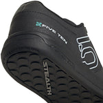 Five Ten Freerider Pro Flat Shoe - Women's Core Black / Crystal White / Acid Mint