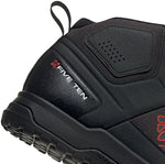 Five Ten Impact Pro Mid Flat Shoe  -  Men's Core Black/Red/Core Black 7.5