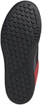 Five Ten Freerider Men's Flat Shoe: Black/Solar Red/Gray Six 11.5