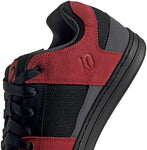 Five Ten Freerider Men's Flat Shoe: Black/Solar Red/Gray Six 12