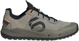 Five Ten Trailcross LT Flat Shoe - Men's Feather Grey / Core Black / Signal Coral