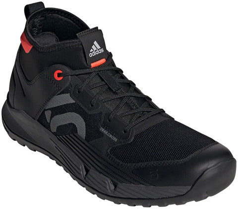 Five Ten Trailcross XT Flat Shoe - Men's Core Black / Grey Four / Solar Red 8