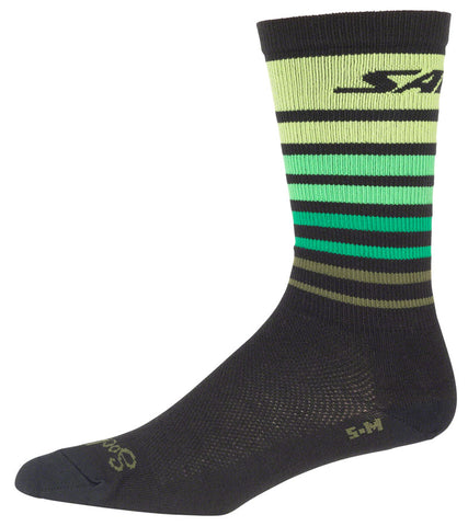 Salsa Rustler Socks Black/Green