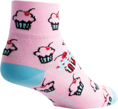 SockGuy Classic Unique Socks 2 inch Pink WoMen's