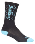 Salsa Gravel Story Socks - Black/Blue Small/Medium