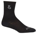 SockGuy Wool Tall Socks 6 inch Black