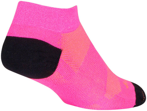 SockGuy Classic Bubblegum Socks 1 inch Pink WoMen's