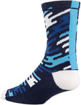 All City Flow Motion Socks 8 inch Blue