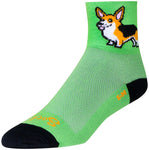 SockGuy Classic Ernie Socks 3 inch Green