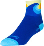 SockGuy Classic Swell Socks 3 inch Blue