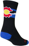 SockGuy Crew Cogorado Socks 6 inch Black