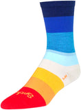 SockGuy Crew 70's Socks 6 inch Blue