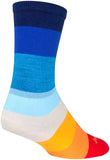 SockGuy Crew 70's Socks 6 inch Blue