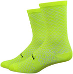 DeFeet Evo Mont Ventoux Socks 6 inch HiVis Yellow