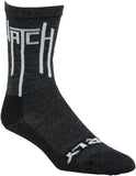 Surly Natch Wool Socks 5 inch Black/White