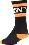 45N Midweight SuperSport Sock 7 Black/Orange