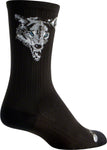 SockGuy SGX Wolf Socks 6 inch Black