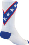 SockGuy SGX Daredevil Socks 6 inch White