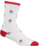 SockGuy SGX Pops Socks 5 inch White