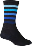 SockGuy SGX Deep Socks 6 inch Black/Blue