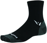 Swiftwick Pursuit Four Ultralight Socks 4 inch Black