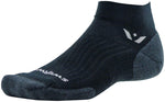 Swiftwick Pursuit One Wool Socks 1 inch Black