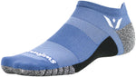 Swiftwick Flite XT Zero Tab Socks No Show Blue