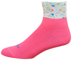 DeFeet Aireator Pop Socks 3 inch Pink/White WoMen's