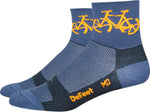 DeFeet Aireator Townee Socks - 3 inch Graphite Medium