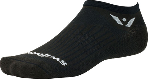 Swiftwick Aspire Zero Socks No Show Black