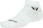 Swiftwick Aspire One Socks 1 inch White