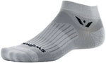 Swiftwick Aspire One Socks 1 inch Pewter