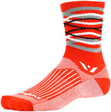 Swiftwick Vision Five Infinity Socks 5 inch Orange