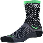 Swiftwick Vision Seven Tread Socks 7 inch Black