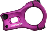 Spank SPLIT 35  Stem - 35mm 35mm Clamp 0 Degree 1-1/8 Purple