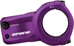 Spank SPOON 350  Stem - 45mm 35mm Clamp 0 Degree 1-1/8 Purple