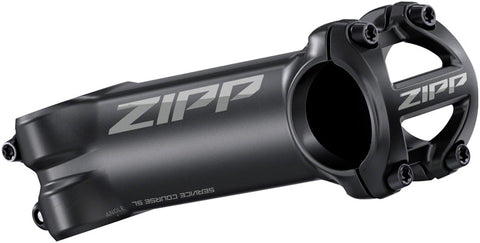 Zipp, Service Course SL-OS, Stem, Diameter: 31.8mm, Length: 130mm, Steerer: 1-1/4'', ±4/6/8°, Black