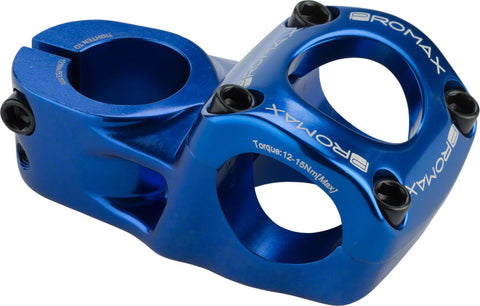 Promax Impact 53mm Top Load Stem for 31.8mm Bars Blue