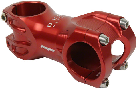 Hope XC Stem 70mm 31.8 Clamp +/0 1 1/8 Red