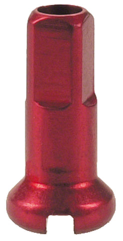 DT Swiss Standard Spoke Nipples Aluminum 2.0 x 12mm Red Box of 100