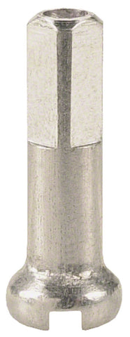 DT Swiss Standard Spoke Nipples Brass 2.0 x 16mm Silver Box of 100