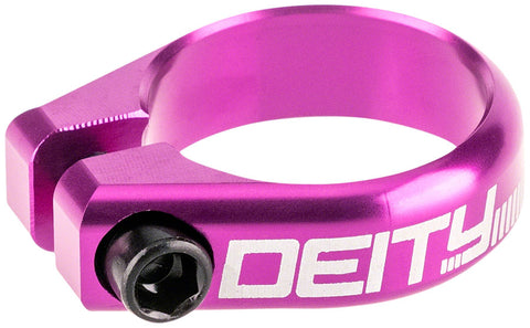 Deity Components Circuit Seatpost Clamp - 36.4mm Purple
