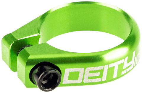 Deity Components Circuit Seatpost Clamp - 36.4mm Green