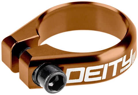 Deity Components Circuit Seatpost Clamp - 34.9mm Bronze