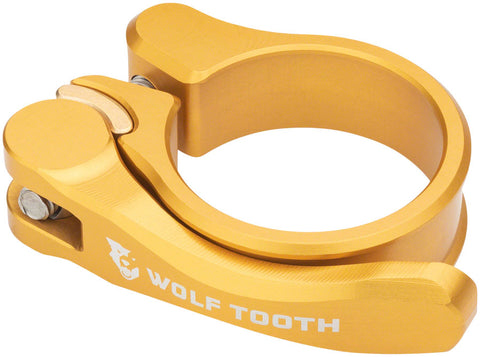Wolf Tooth Components Quick Release Seatpost Clamp - 36.4mm Gold
