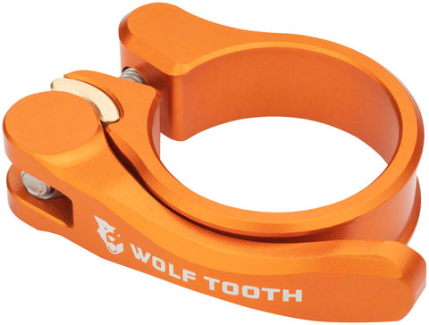 Wolf Tooth Components Quick Release Seatpost Clamp - 29.8mm Orange