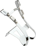 All-City Crayton Double Toe Clips Chrome MD